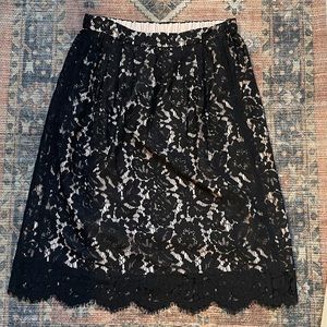 J. Crew lace skirt